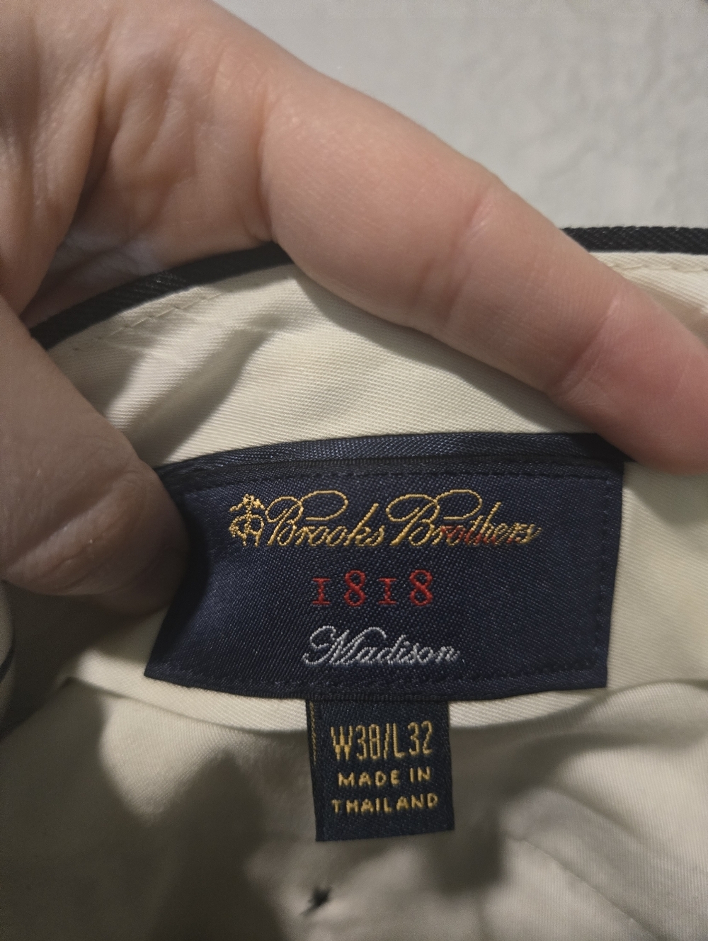 Brooks Brothers Charcol Grey Trousers - Picture 2 of 2